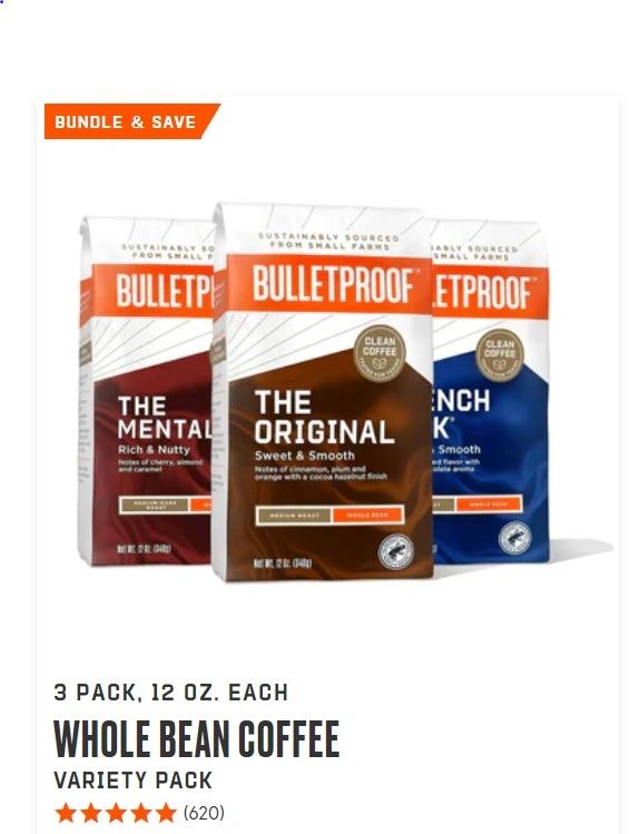 Bulletproof Whole Bean Coffee
